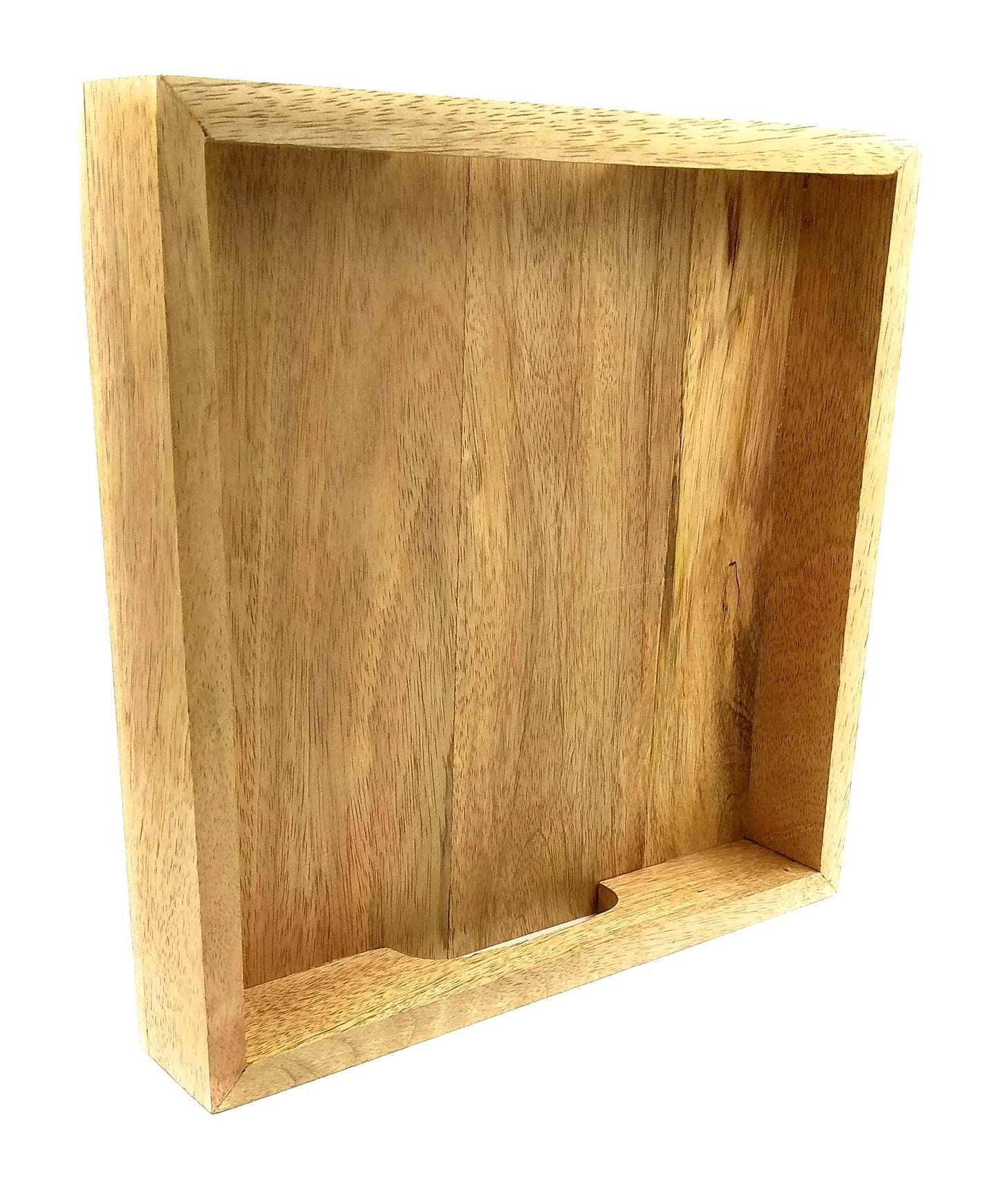 Handcrafted Wooden Serving Tray - Perfect for Serving Snacks, Tea, Coffee, and Desserts