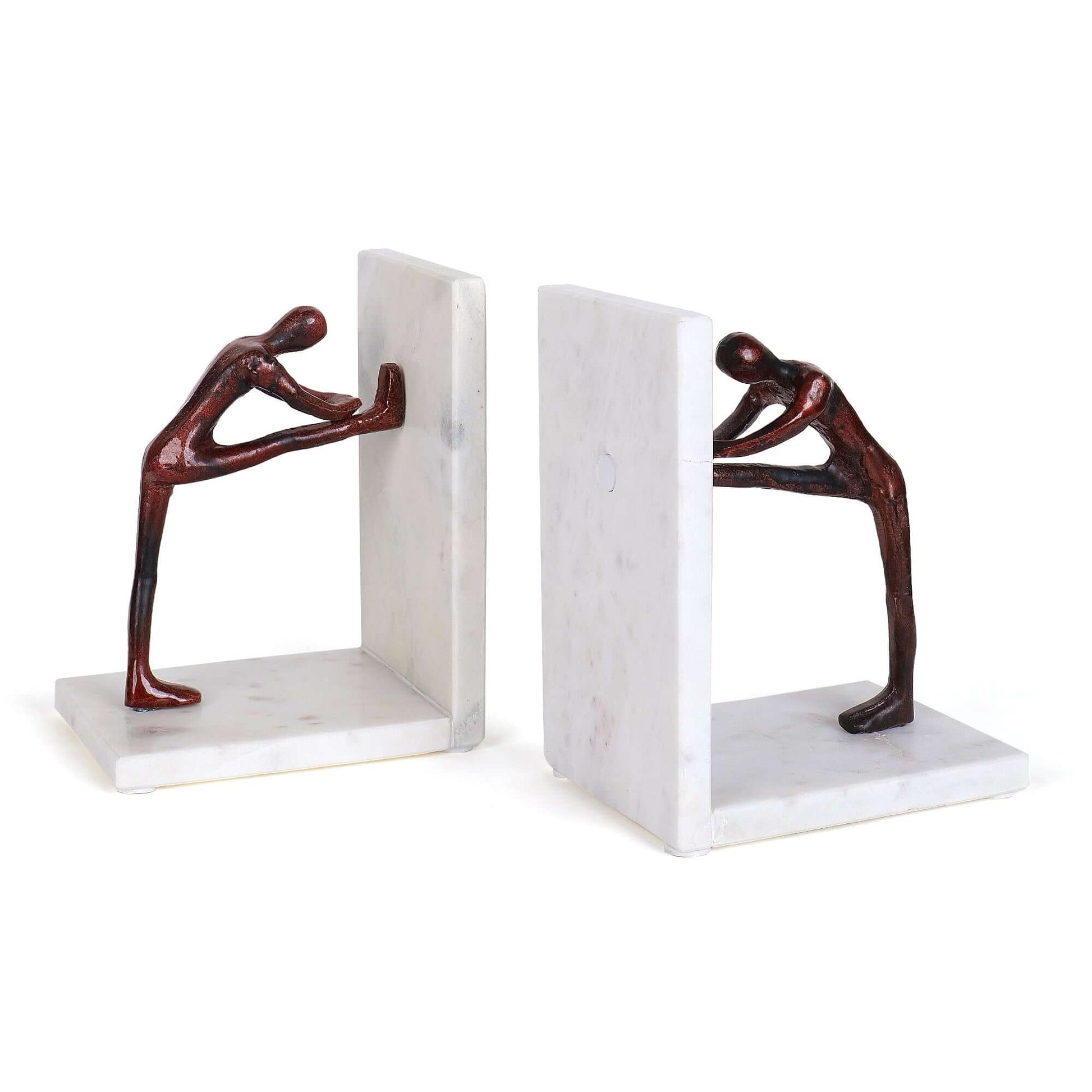 Minimalist bookends for simple and sleek decor