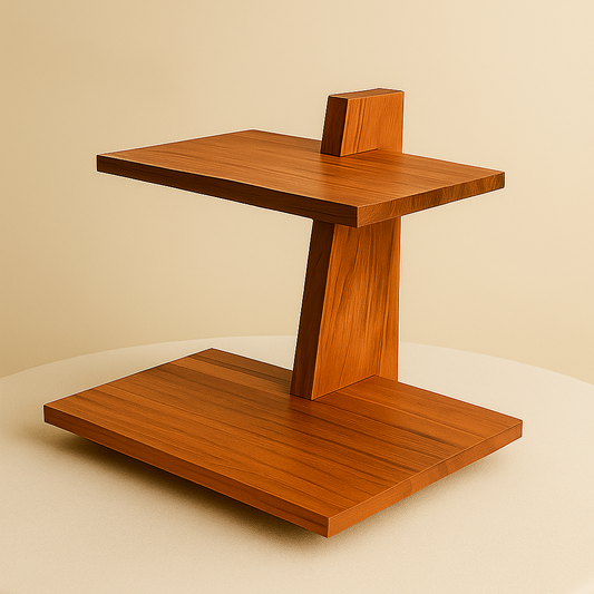 Handcrafted 2 Tiered Server for Desserts, Snacks & High-Tea