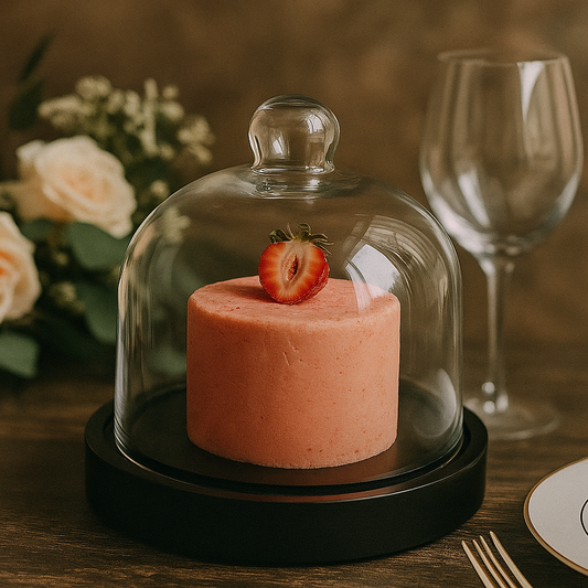 Cake Container with Dome - 7 INCH BL