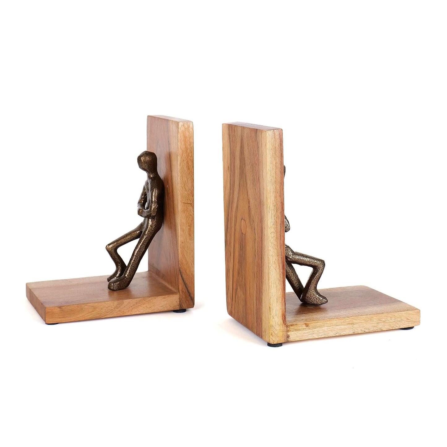 Minimalist bookends for simple and sleek decor