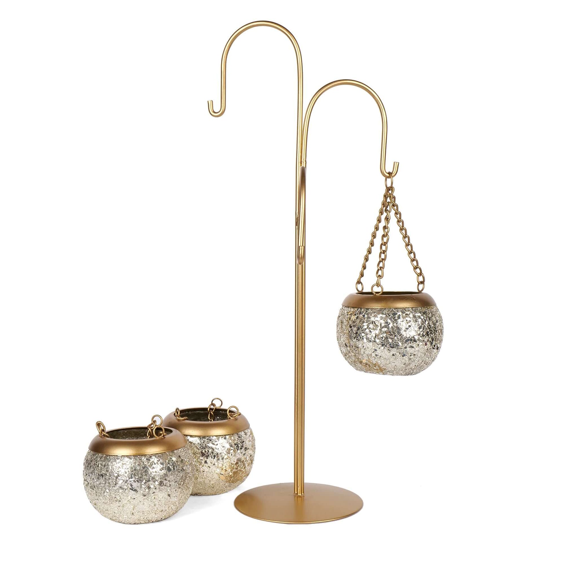 Modern glass candle holder for sleek and contemporary look