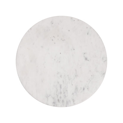 Marble and Wood Cake Stand | Cake Platter (12-inch)