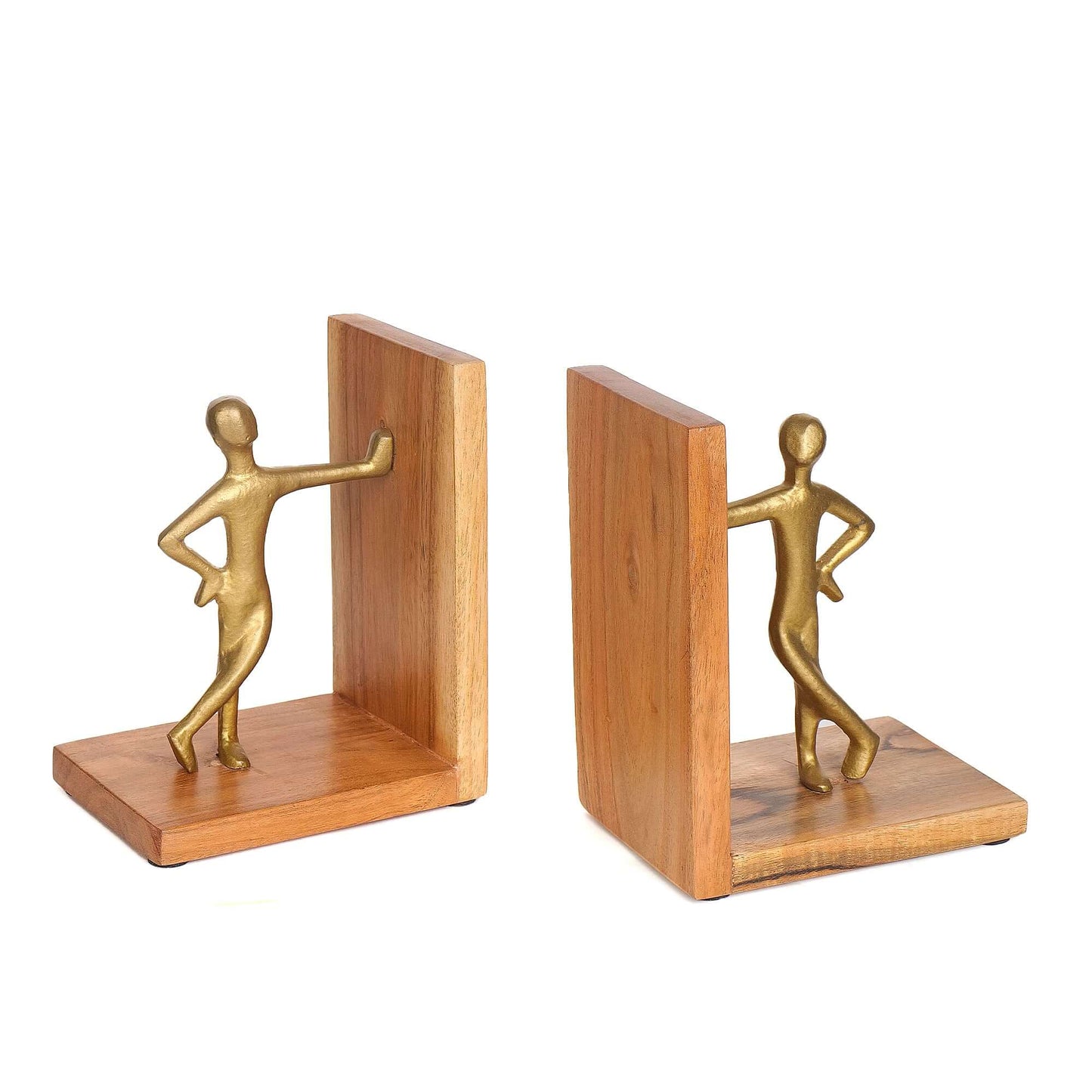 Stand by Your Books: Human Shape Bookends