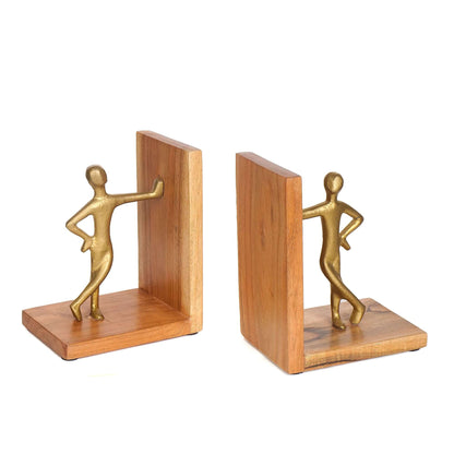 Stand by Your Books: Human Shape Bookends