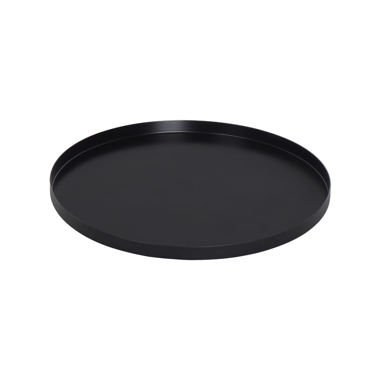 Single Tier Cake Stand, Golden And Black - 10 Inch, Round