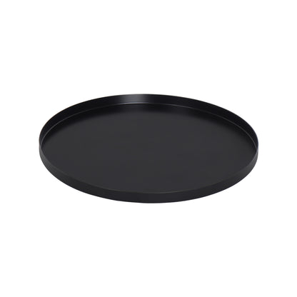 Single Tier Cake Stand, Golden And Black - 10 Inch, Round