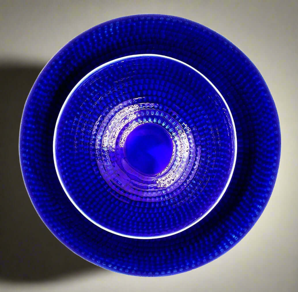 Premium Metal Hammered Bowls - Elegant Centerpiece for Home Decor