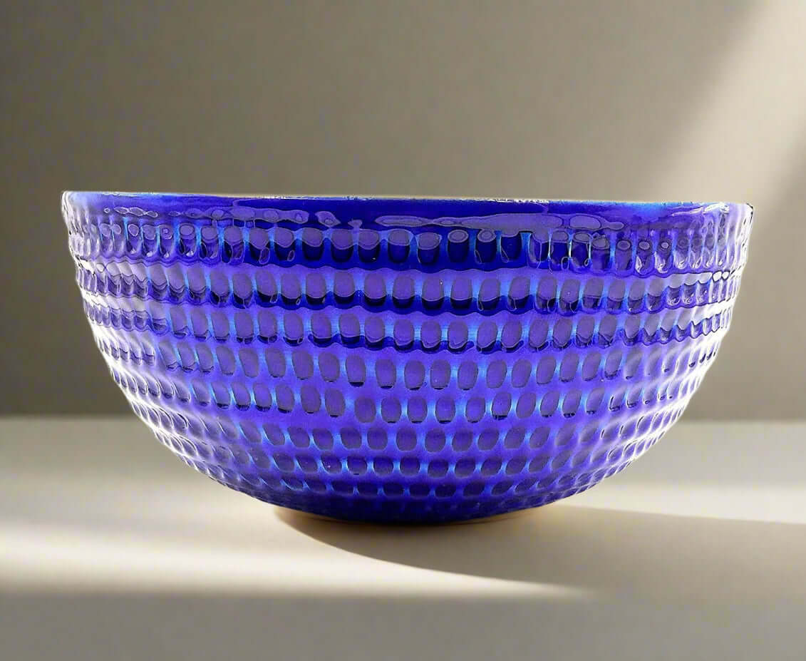 Premium Metal Hammered Bowls - Elegant Centerpiece for Home Decor