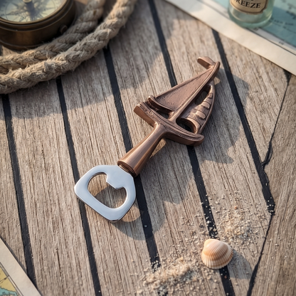 Aluminum Boat Bottle Opener - Rosegold (Set of 2)