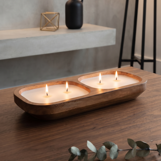 Scented Wax Candle Vanilla  – Cozy Home Essential 2T