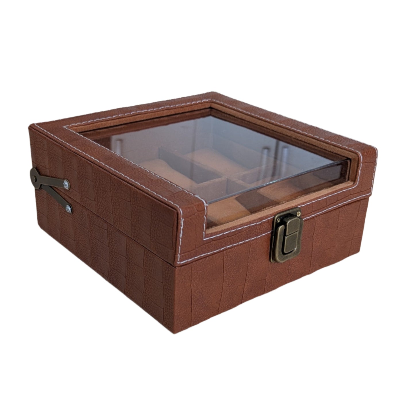 Vegan Leather Watch Organizer (6 slots) - CRB