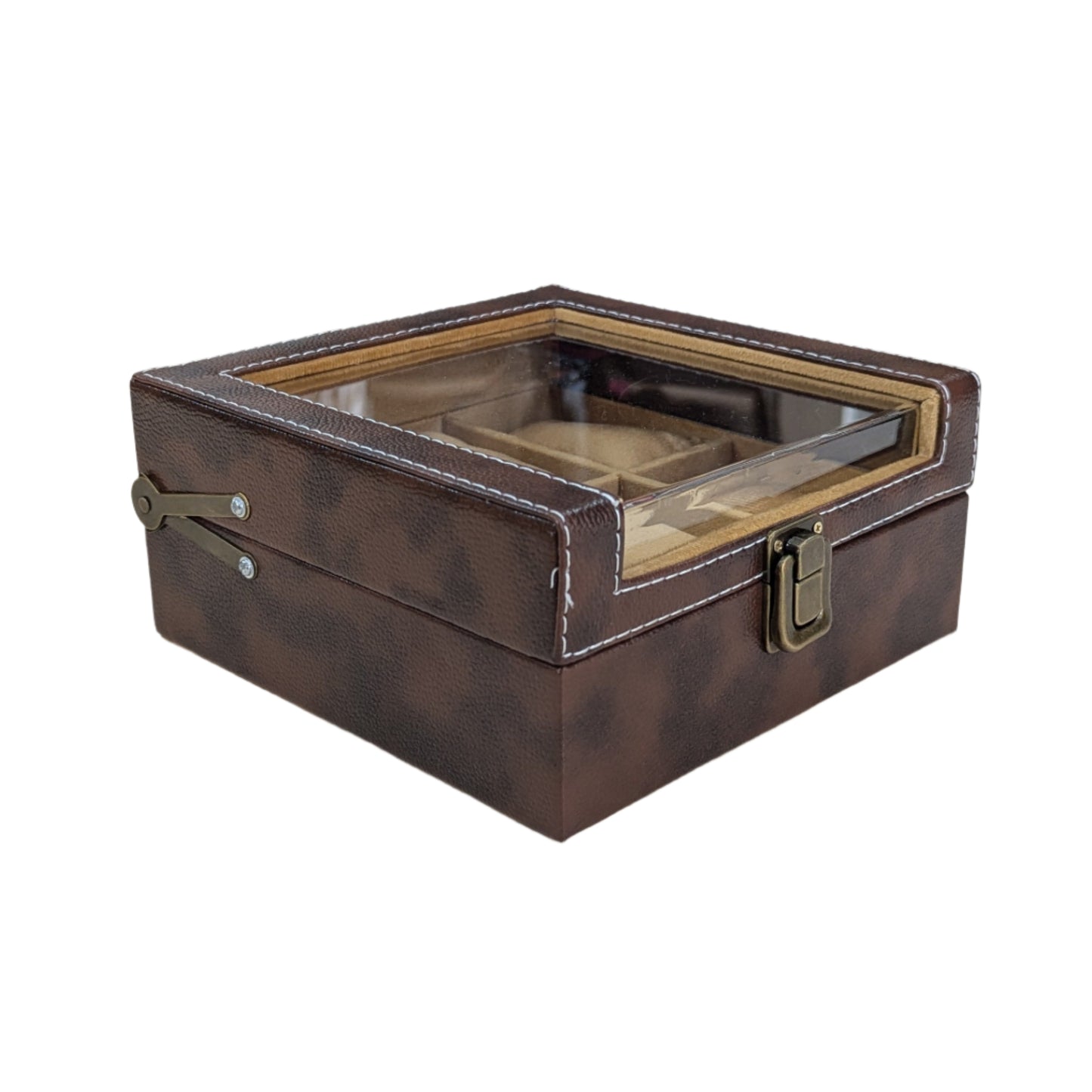 Vegan Leather Watch Organizer (6 slots) - CF