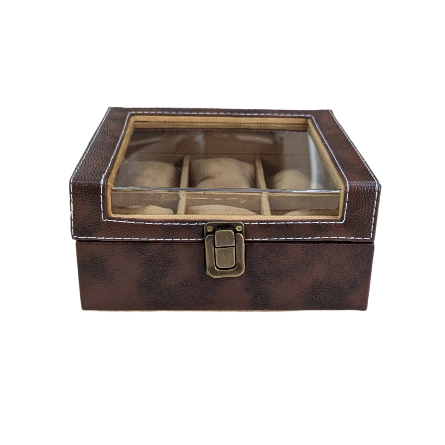 Vegan Leather Watch Organizer (6 slots) - CF