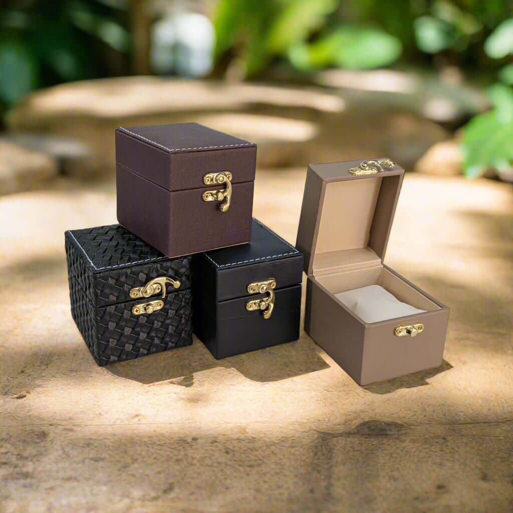 Luxury watch organizer for showcasing high-end timepieces