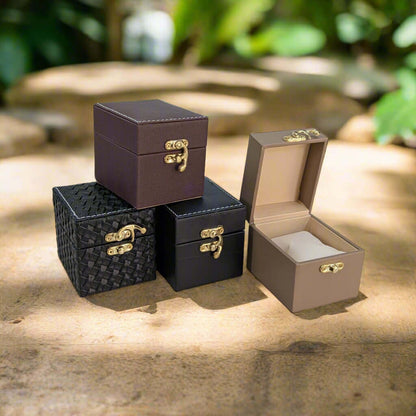 Luxury watch organizer for showcasing high-end timepieces