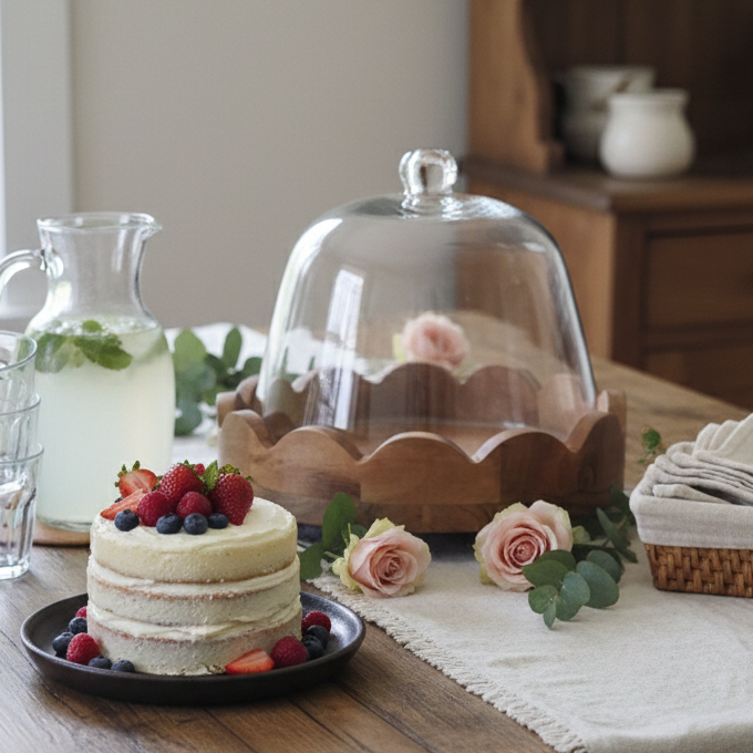 Cake Crown Jewels: Luxurious Dome Cover