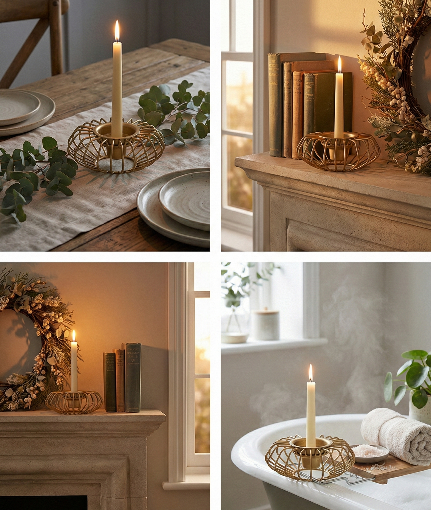 Spider Candle stick Holder for Decor