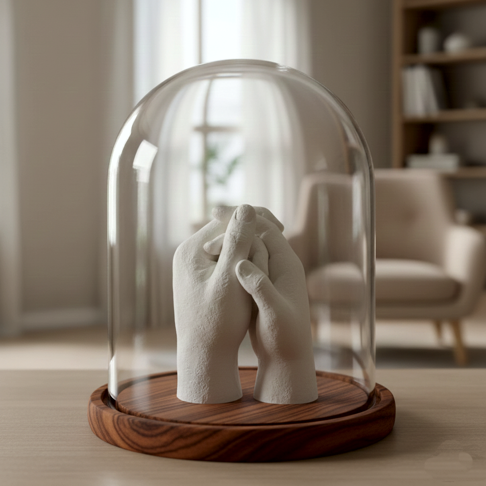 Decorative Glass Dome - 8 x 10 inch