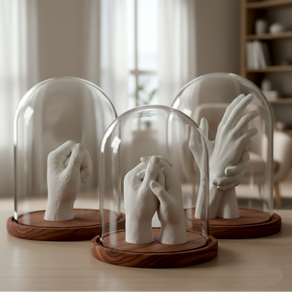 Decorative Glass Dome - 8 x 10 inch