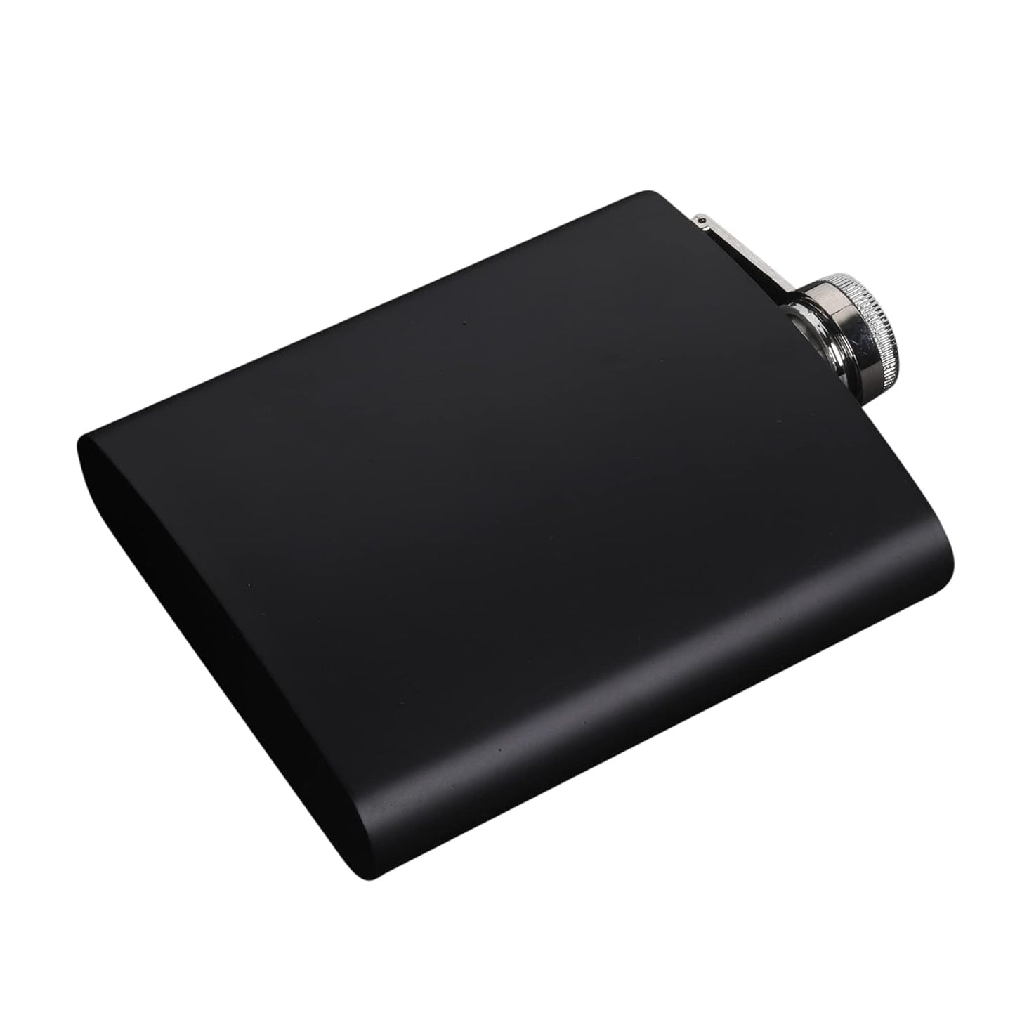 Stainless Steel Hip Flask for your Bar - Matte black