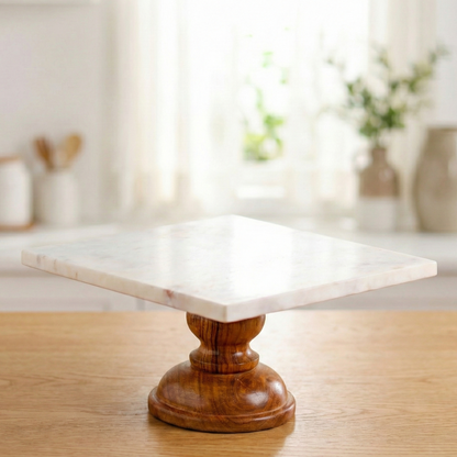 Marble Marvel: Elevate Your Dessert Display