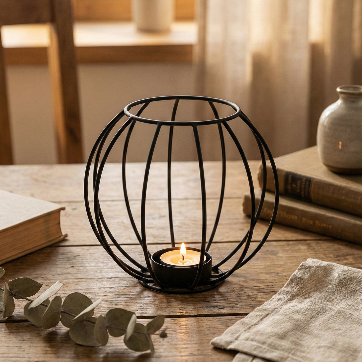 Tealight Holder for Home , Matte Finish Candle Holder - PUMS