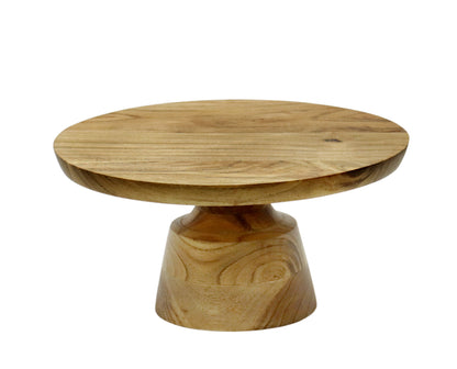 Wooden Cake Pedestal - 10 inch