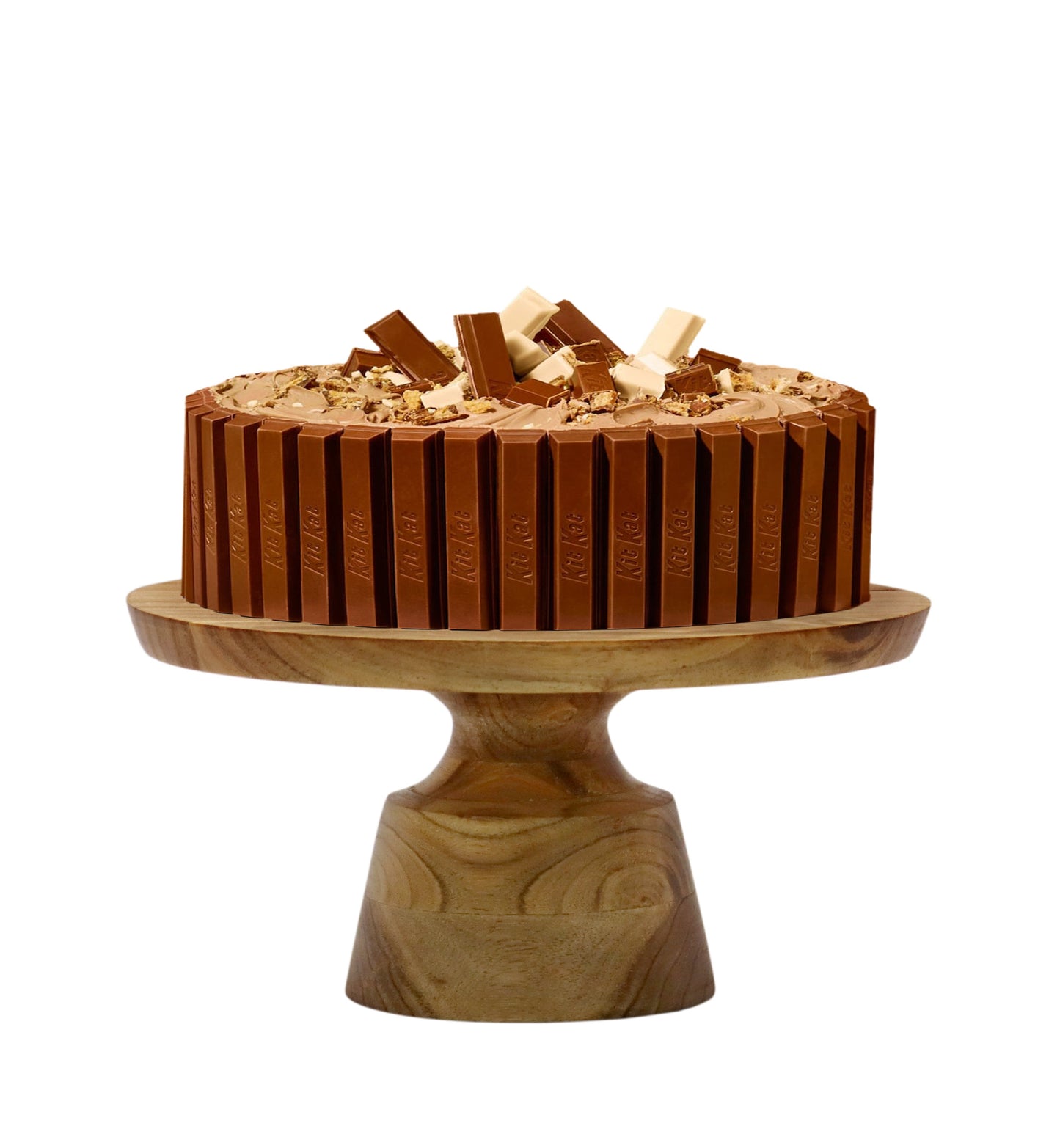 Wooden Cake Pedestal - 10 inch
