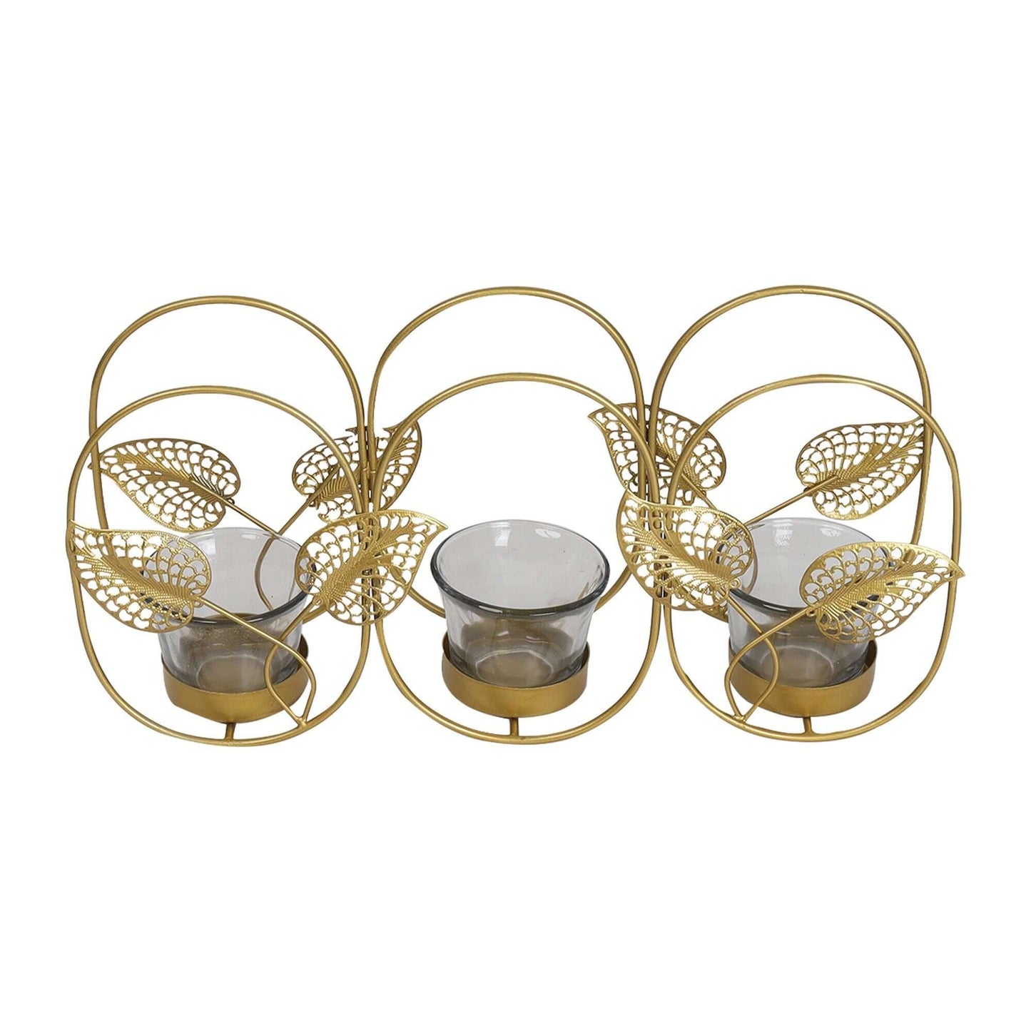 Tealight Candle Holder for Home Decor with Glass - LFJ