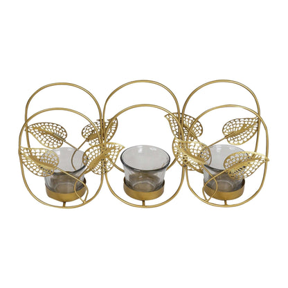 Tealight Candle Holder for Home Decor with Glass - LFJ
