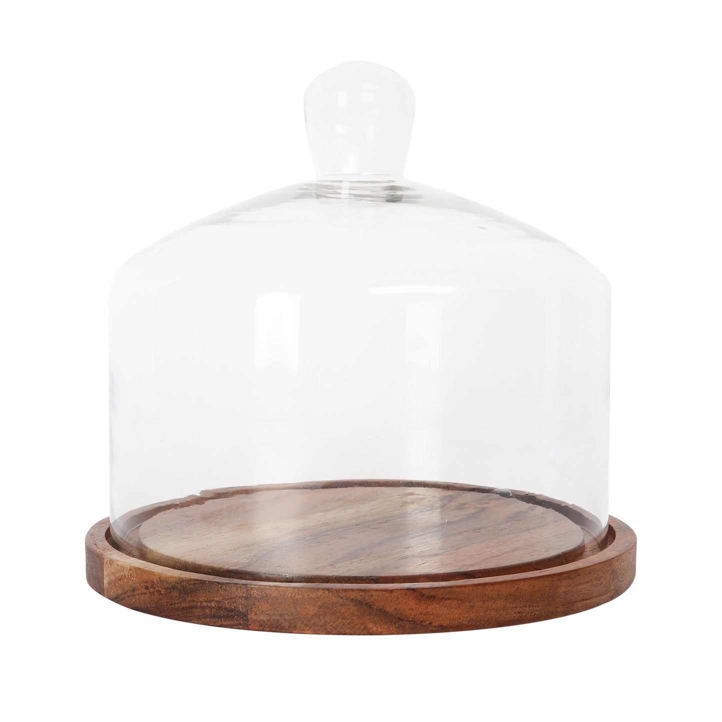 Cake stand with Glass Cloche - 6.75 inch