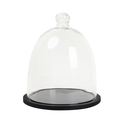 Cake Dome with Wooden Plate - 8 inch BL