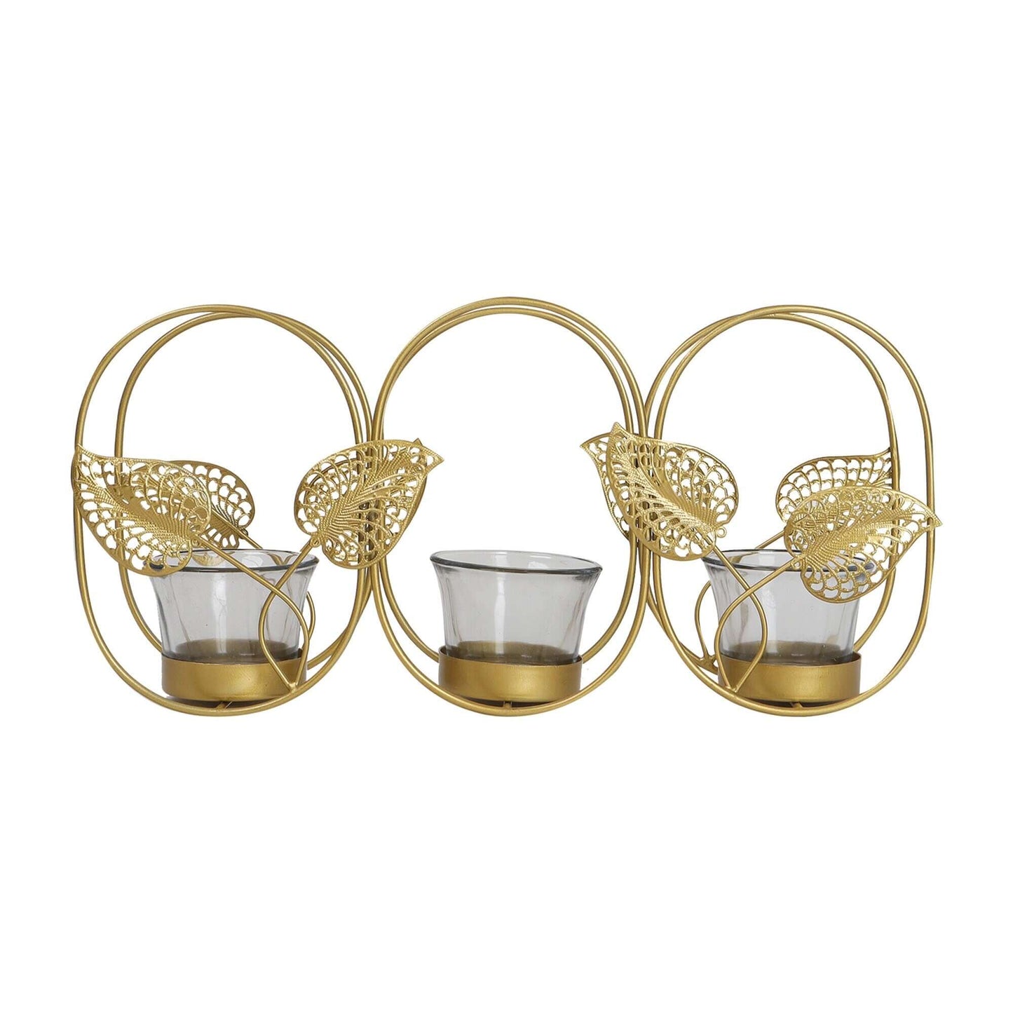 Tealight Candle Holder for Home Decor with Glass - LFJ