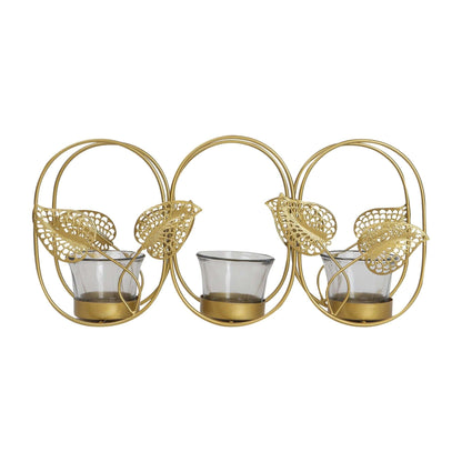 Tealight Candle Holder for Home Decor with Glass - LFJ