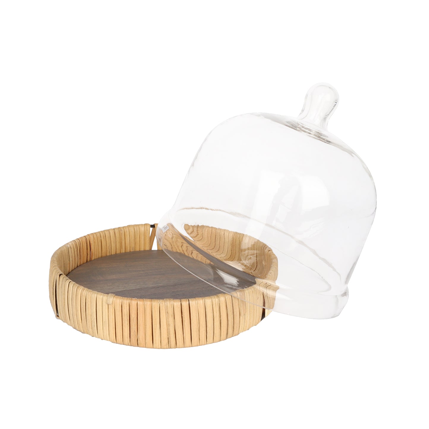 Mini Cake stand with glass cloche - JTR