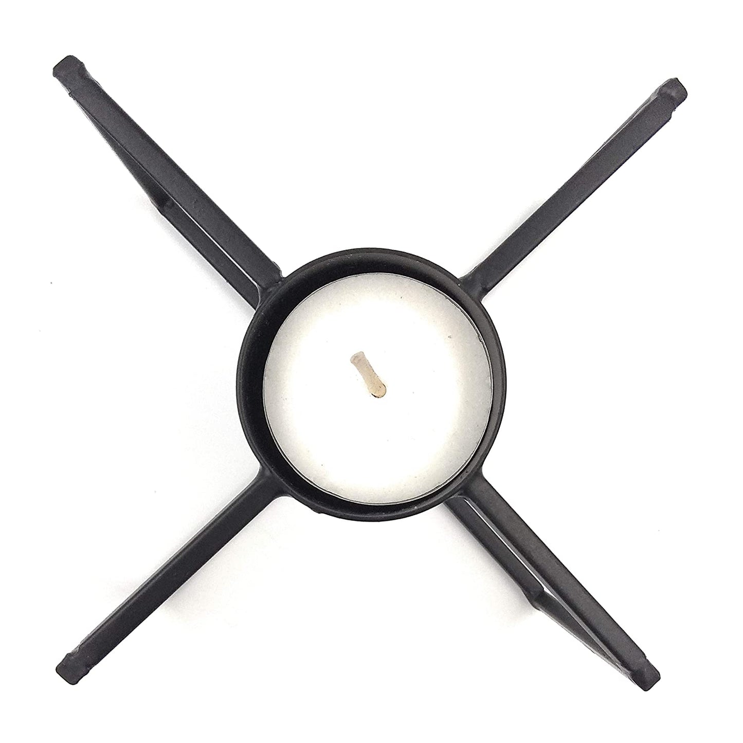 Tealight Holder for Home , Black Geometrical Tealight Holder
