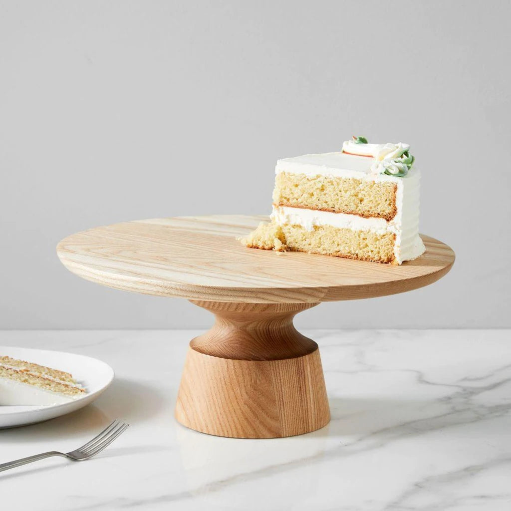 Wooden Cake Pedestal - 10 inch