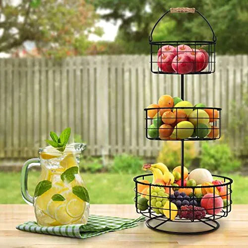 Three Tier Fruit and Vegetable Stand - WD
