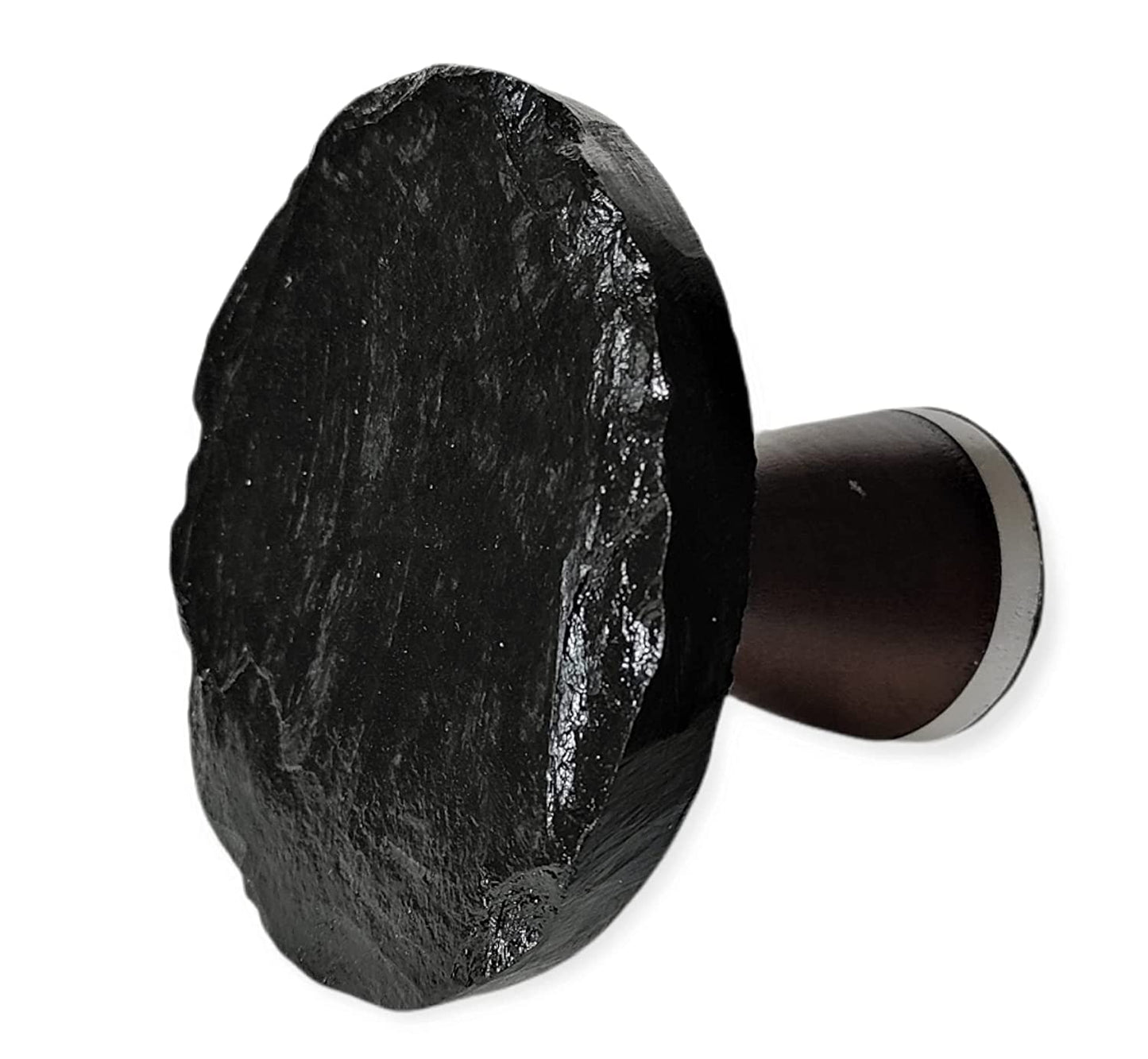 Natural Black Slate and Mango Wooden Mini Cake Stand