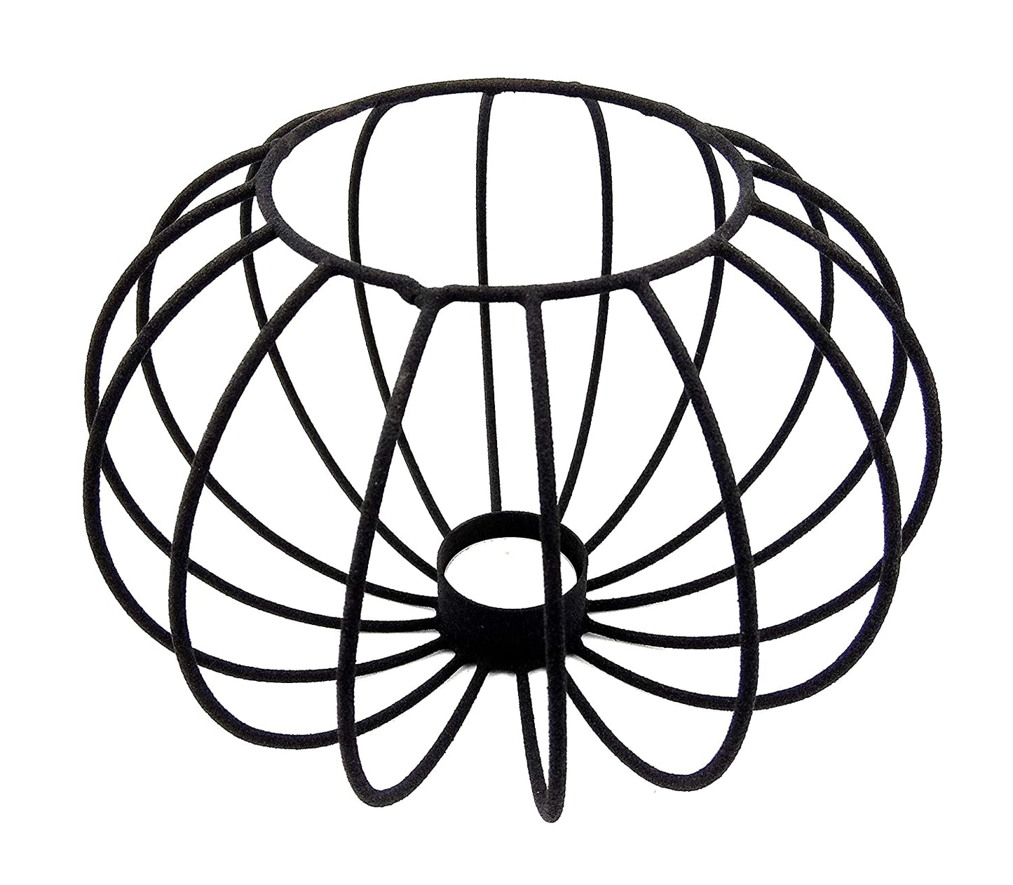 Black Tealight Stand, Matte Finish Candle Holder - PUMB