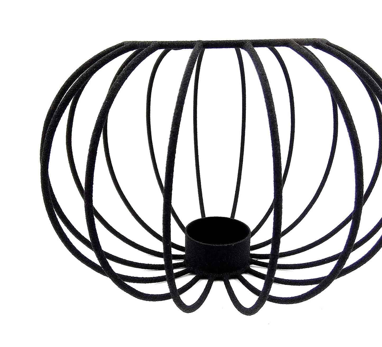 Black Tealight Stand, Matte Finish Candle Holder - PUMB