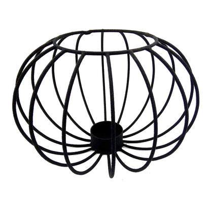 Black Tealight Stand, Matte Finish Candle Holder - PUMB
