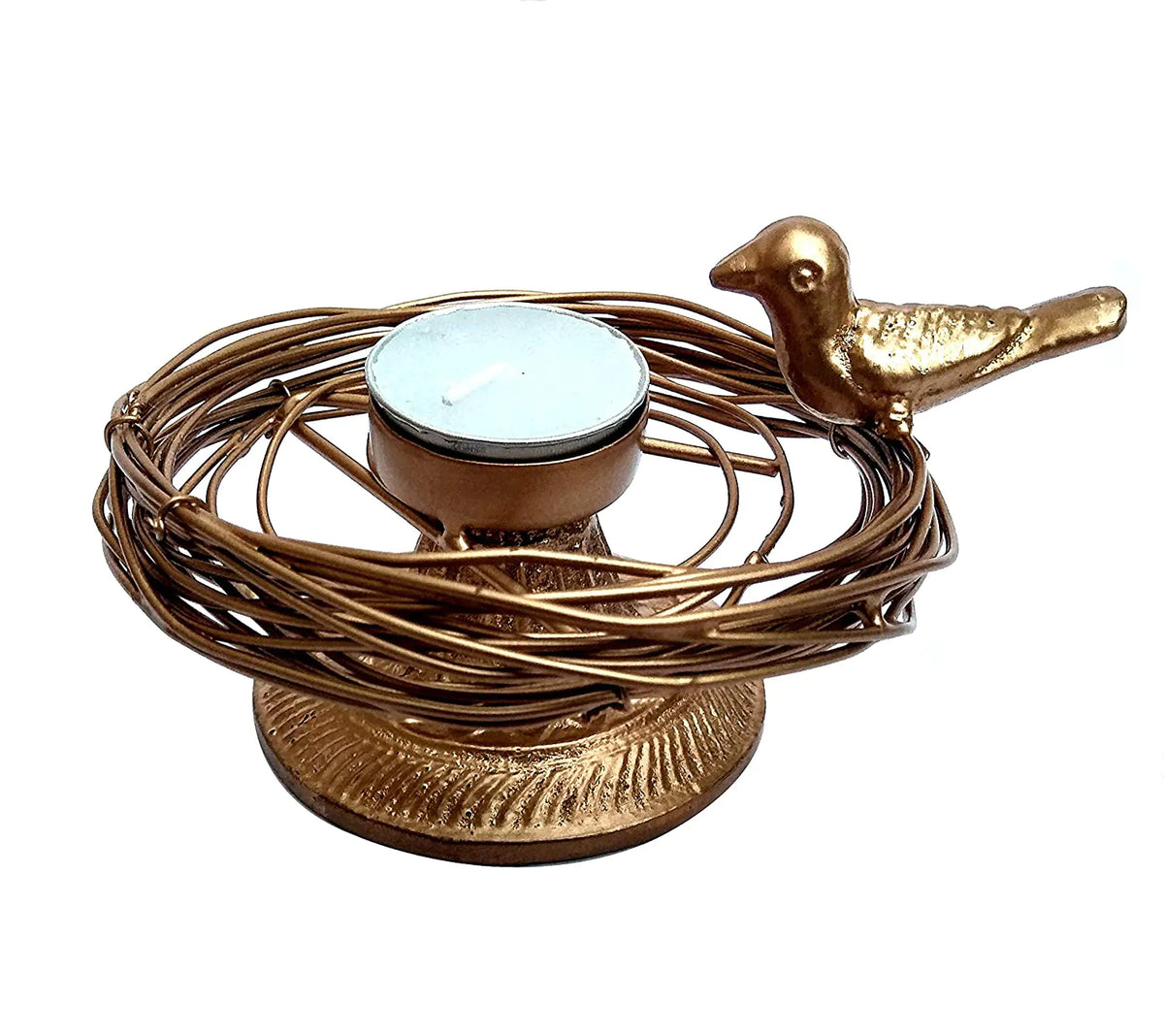 Bird Nest Tealight Candle Holder for Home - Nest