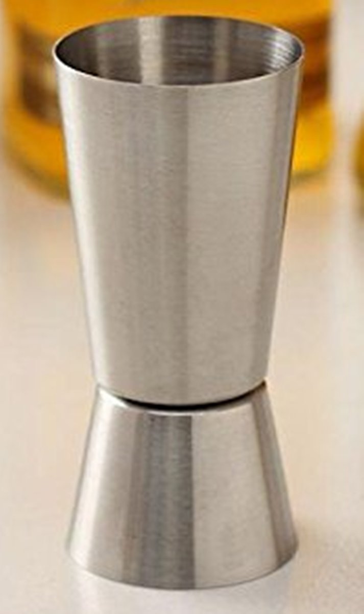 Metal Measure Cup Tool Shot Ounce Jigger Bar Mixed Cocktail Beaker