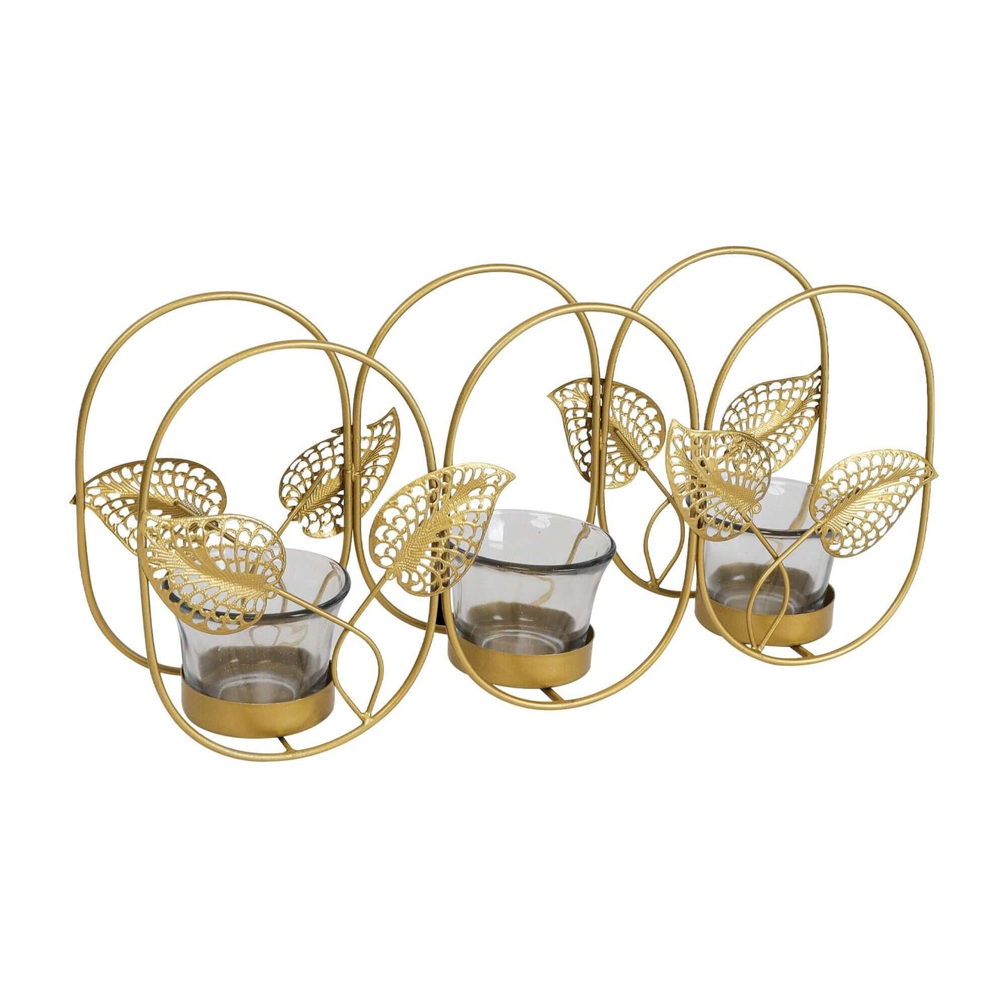 Tealight Candle Holder for Home Decor with Glass - LFJ