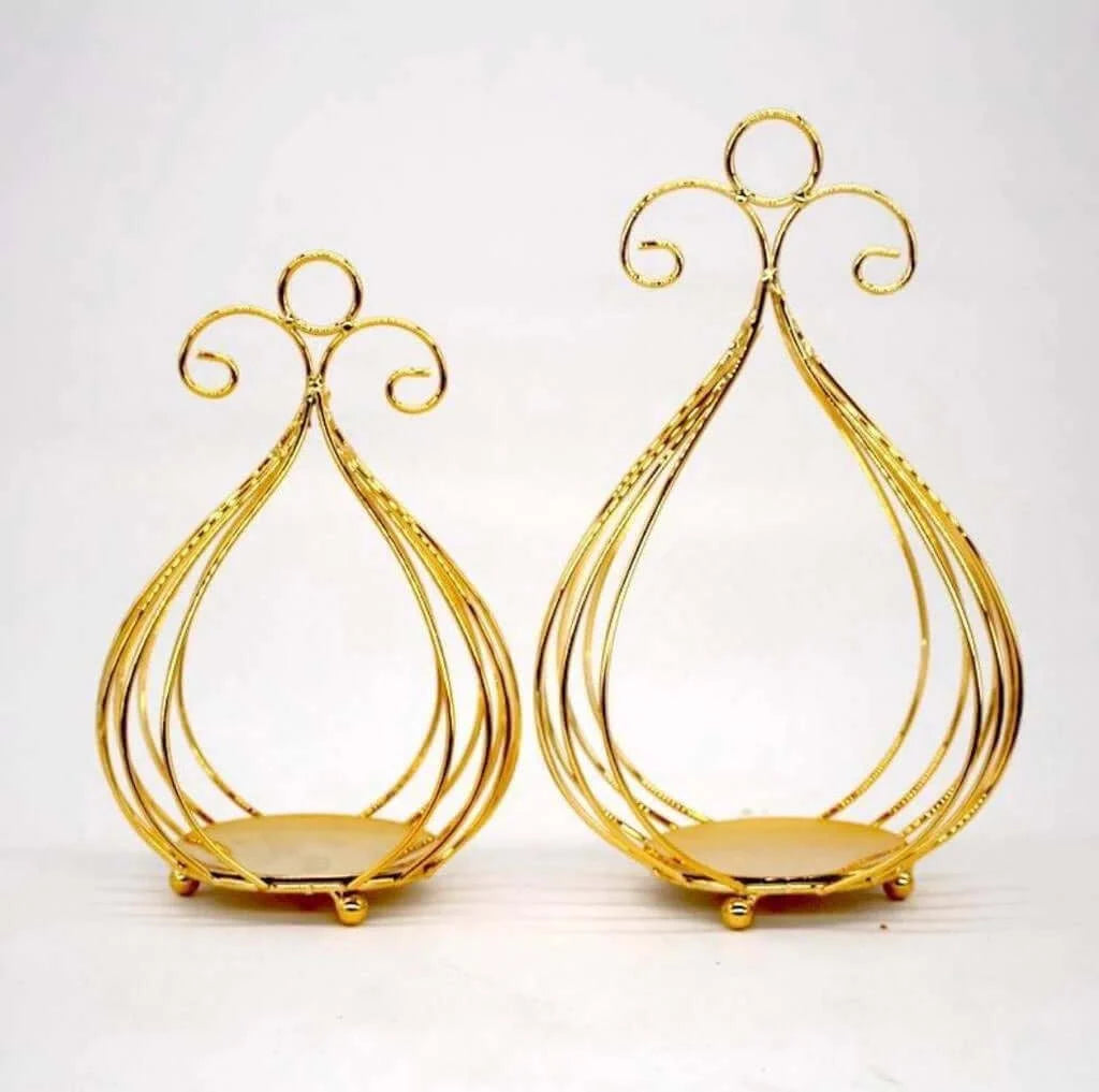 Candle Holder for Home Decor - S/2 PR