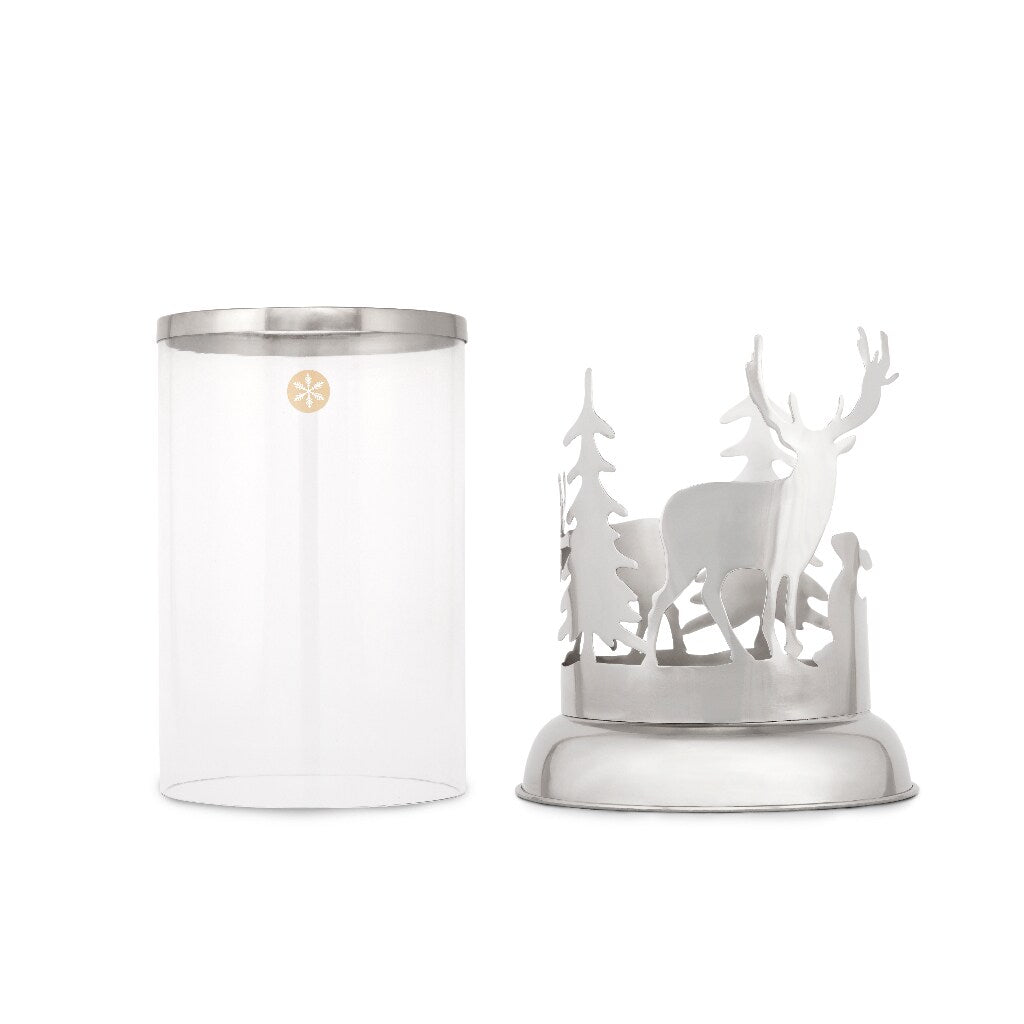 Stylish Iron and glass Hurricane Lantern