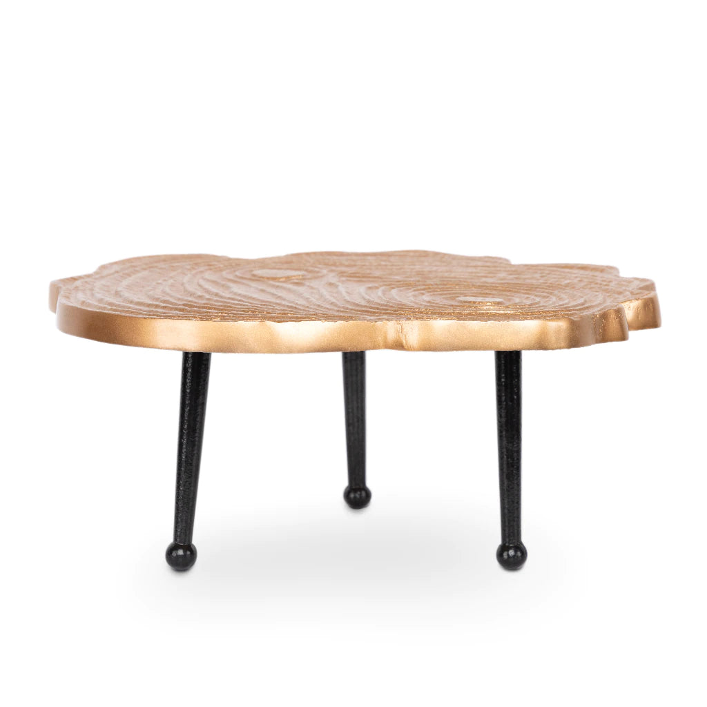 Wave Design Aluminum Cake Pedestal Stand